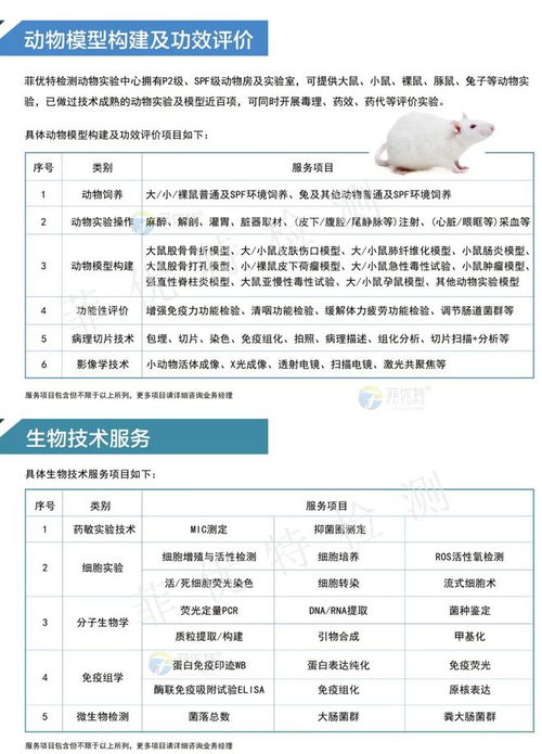 科研服務項目產品目錄 分析、檢測、研發與檢驗檢測一站式服務詳解